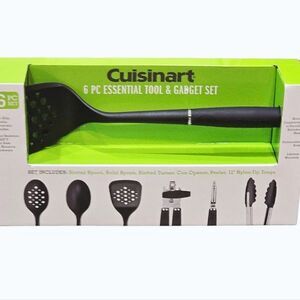 Cuisinart 6-PC Essential Tool & Gadget Set- Black